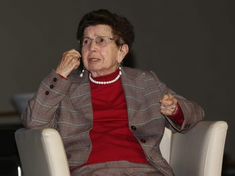 Zeitzeugin Batsheva Dagan in Magdeburg