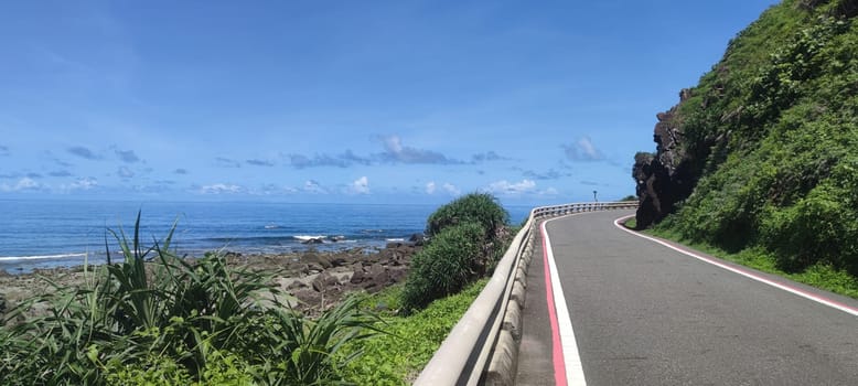 Peony Township, Pingtung County - 9 Jul, 2022 : Kenting, Xuhai beautiful scenery in the south of Taiwan, Xuhai, Kending, Pingtung County