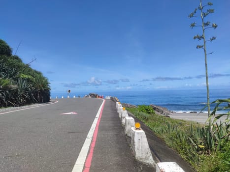 Peony Township, Pingtung County - 9 Jul, 2022 : Kenting, Xuhai beautiful scenery in the south of Taiwan, Xuhai, Kending, Pingtung County
