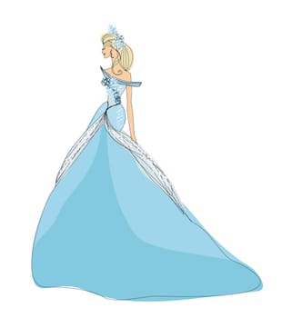 Beautiful princess - doodle