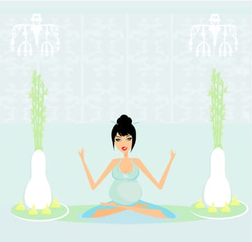 yoga for pregnant woman