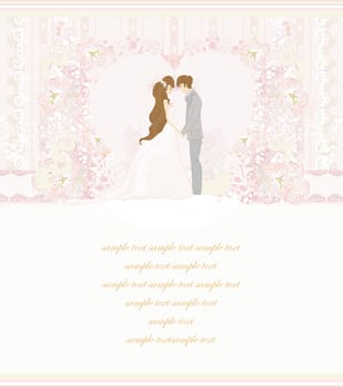 elegant wedding invitation