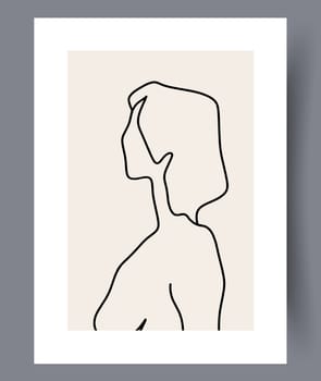 Minimalistic hand drawn wall art banners. Minimal Scandinavian designs for interior. Printable abstract wall posters. Vector illustration.