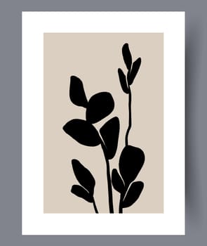 Minimalistic hand drawn wall art banners. Minimal Scandinavian designs for interior. Printable abstract wall posters. Vector illustration.