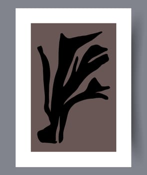 Minimalistic hand drawn wall art banners. Minimal Scandinavian designs for interior. Printable abstract wall posters. Vector illustration.