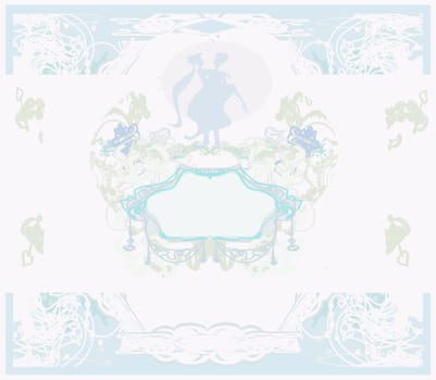 elegant wedding invitation