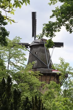 Historische Mühle von Sanssouci mit Mühlenmuseum, Brandenburg, Deutschland, Potsdam