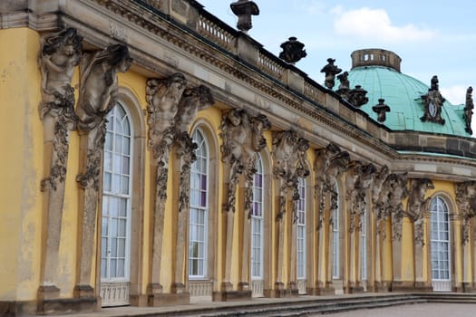 Sanssouci - Ensemble von Schlössern und Gärten, Brandenburg, Deutschland, Potsdam