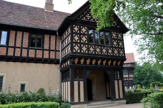 Schloss Cecilienhof historische Stätte der Potsdamer Konferenz 1945, Brandenburg, Deutschland, Potsdam