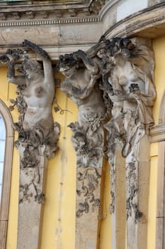 Sanssouci - Ensemble von Schlössern und Gärten, Brandenburg, Deutschland, Potsdam