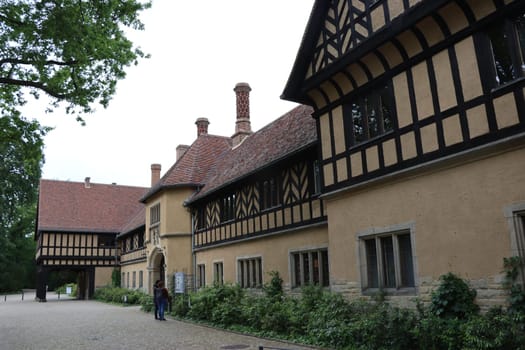 Schloss Cecilienhof historische Stätte der Potsdamer Konferenz 1945, Brandenburg, Deutschland, Potsdam