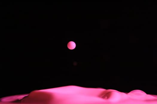 Color Liquid Droplets splashing fluids incredible beautiful abstract Oddities