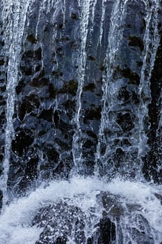 Waterfall, coastline, natural, cool, view, destination, alpine, open air, spray