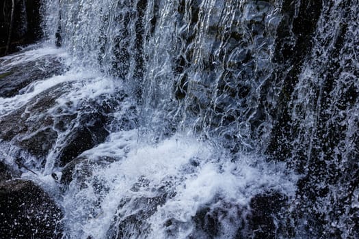 Waterfall, coastline, natural, cool, view, destination, alpine, open air, spray
