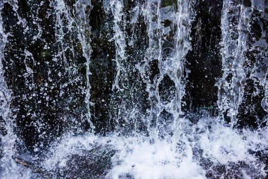 Waterfall, coastline, natural, cool, view, destination, alpine, open air, spray