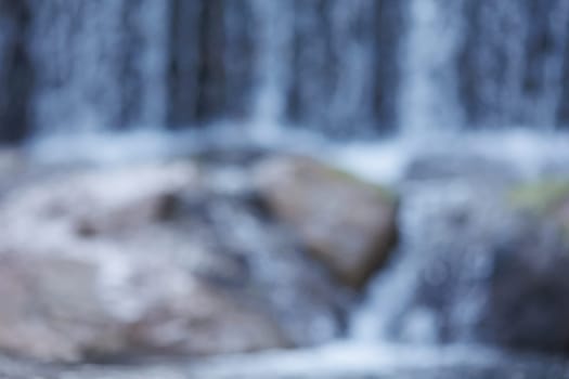 Natural Backround Waterfall unfocussed backdrop