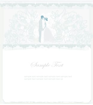 elegant wedding invitation
