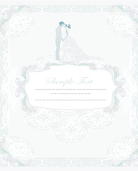 elegant wedding invitation