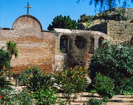 Mission San Juan Capistrano in California