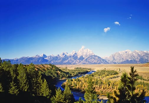 Grand Teton and Snake River, Wyoming