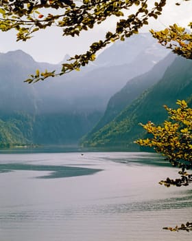 Lake Konigsee in Bavaria, Germany