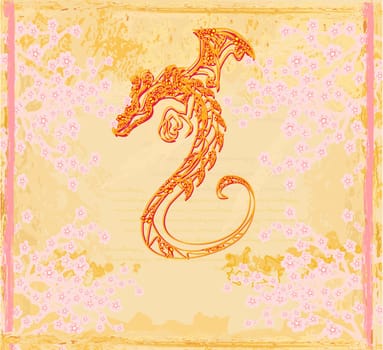 card of year of the dragon