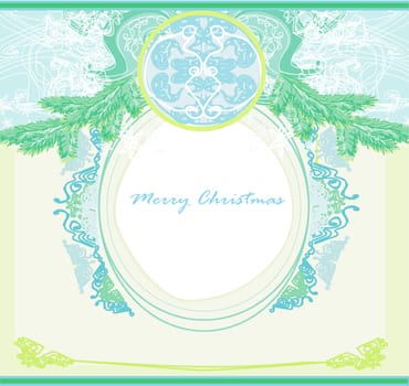 Christmas Framework style card