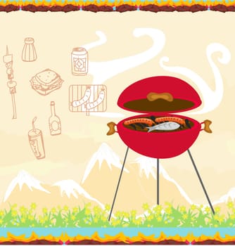 Barbecue Party Invitation