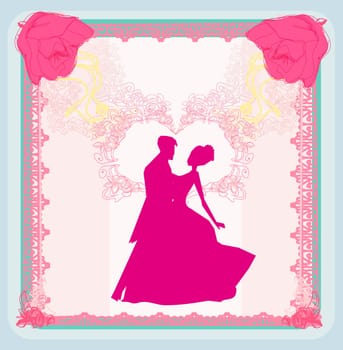 wedding dancing couple background
