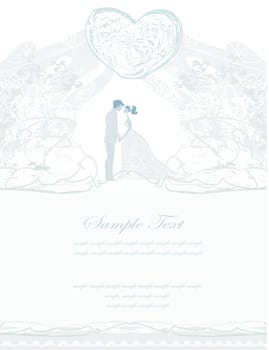 elegant wedding invitation