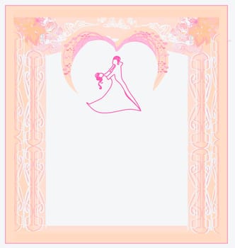 Ballroom dancers - invitation