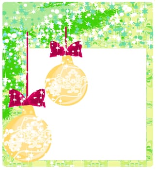 Christmas Framework style card