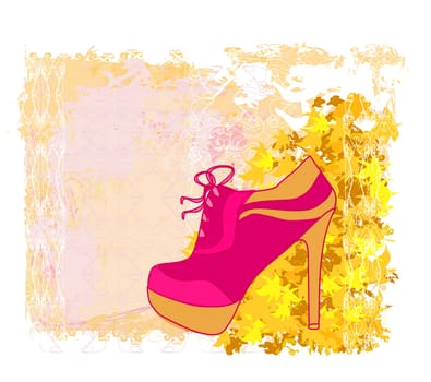 shoes vintage poster