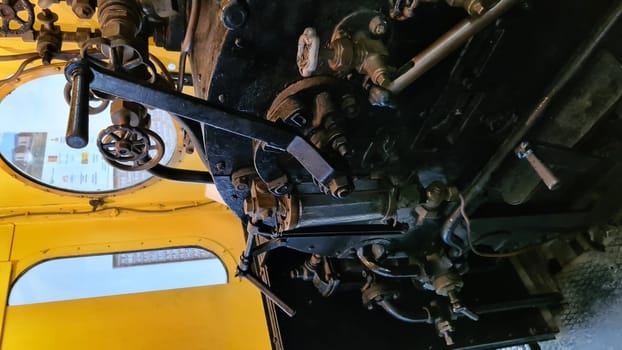 OUDDORP, NETHERLANDS - MAY 05, 2022:.Ouddorp, The Netherlands - May 05, 2022:.Visit the Railway Museum in Ouddorp, the Netherlands RTM Museum Ouddorp with a ride on the historical museum train and a steamboat trip