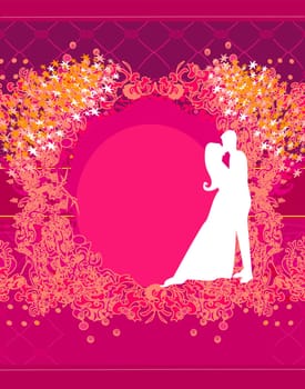 wedding dancing couple background