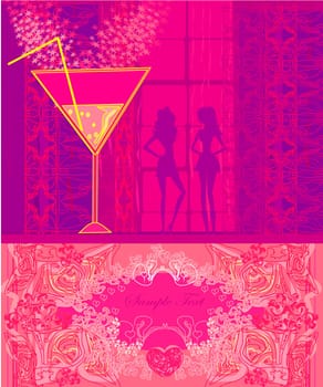 Invitation To Birthday Cocktail Party