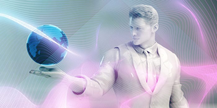 Digital Multimedia Content On The Internet Or Web