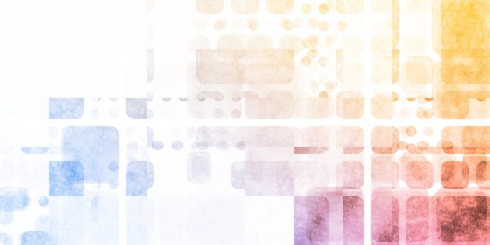 Futuristic Technology Background And Visual Data Of The Future