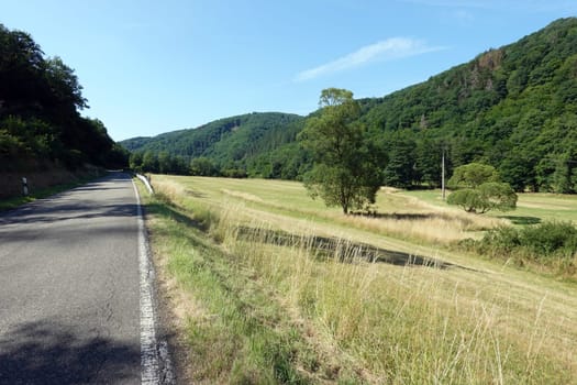Eifellandschaft Herschbachtal, Rheinland-Pfalz, Deutschland, Kaltenborn