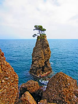 Mediterranean Sea and Coast of Italy