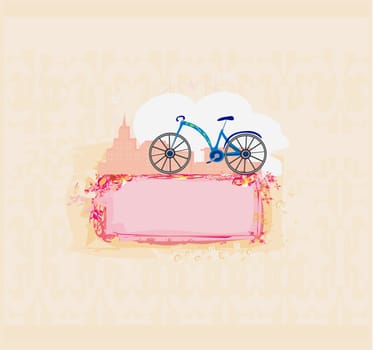 vector bicycle poster