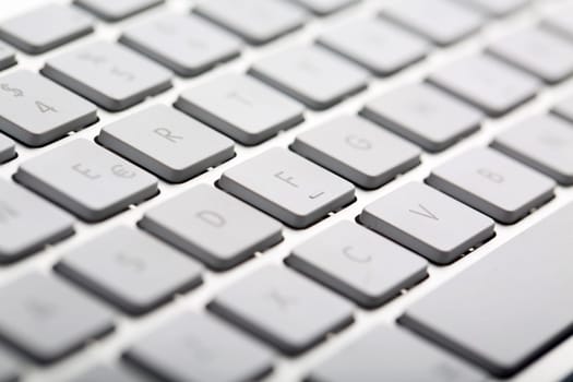 Macro of Wireless Metallic Keyboard