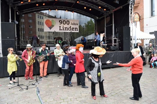 900 years of Linden,anniversary year Fest.Hannover,Germany.
