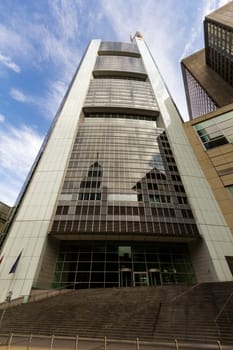 The Bank Tower with Mirror