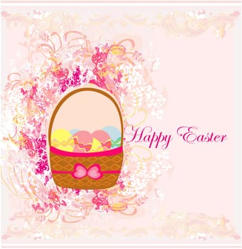 happy easter border.
