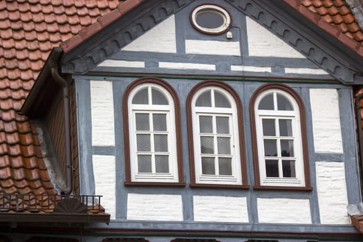 House in Bad Sooden Allendorf in the Werra Valley in Germany, Hessen