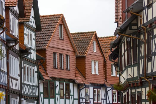The Town of Bad Sooden Allendorf in the Werra Valley in Germany, Hessen