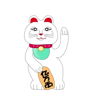 Traditional Chinese Cat of Luck. Some believe it attracts good fortune.