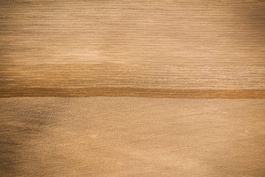 Cultivator-plowed Soil. Plowed Field In Spring Sunny Day. Flat View, Natural Agricultural Background. Beginning Of Agricultural Season. Cultivator Trails. Aerial Top View.