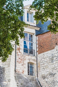 Castle of Saint-Aignan in the Loir-et-Cher in France